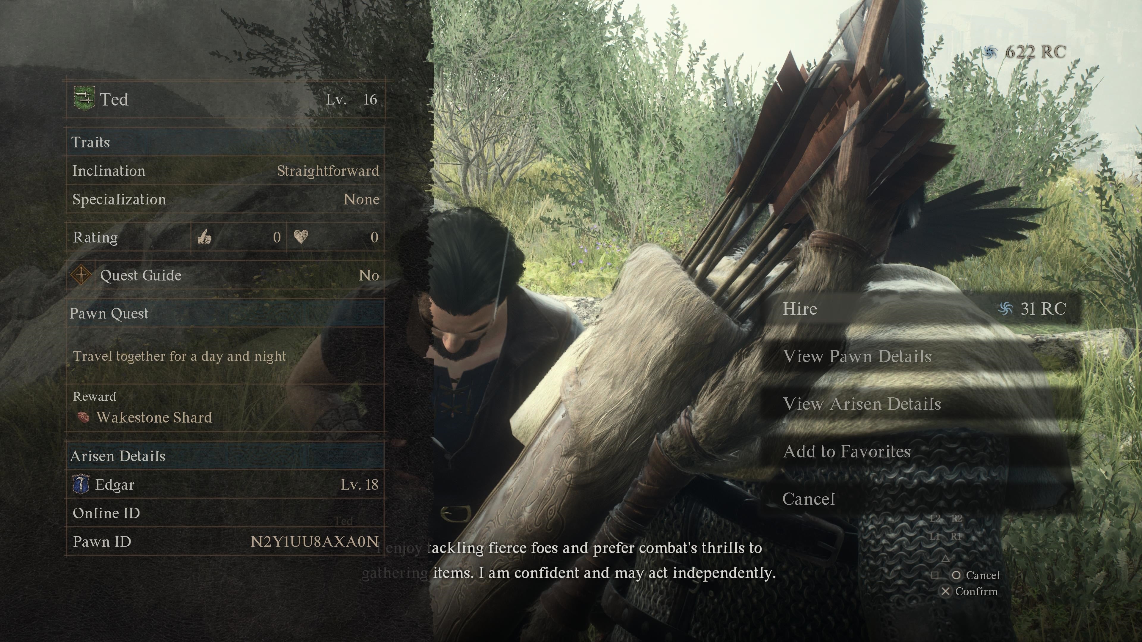 Pawn Simple tiên phong khám phá, tìm kiếm vật phẩm và điểm thú vị trong Dragon's Dogma 2