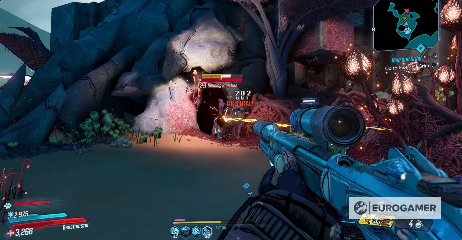 Phá vỡ khiên của Blinding Banshee là ưu tiên hàng đầu - Borderlands 3