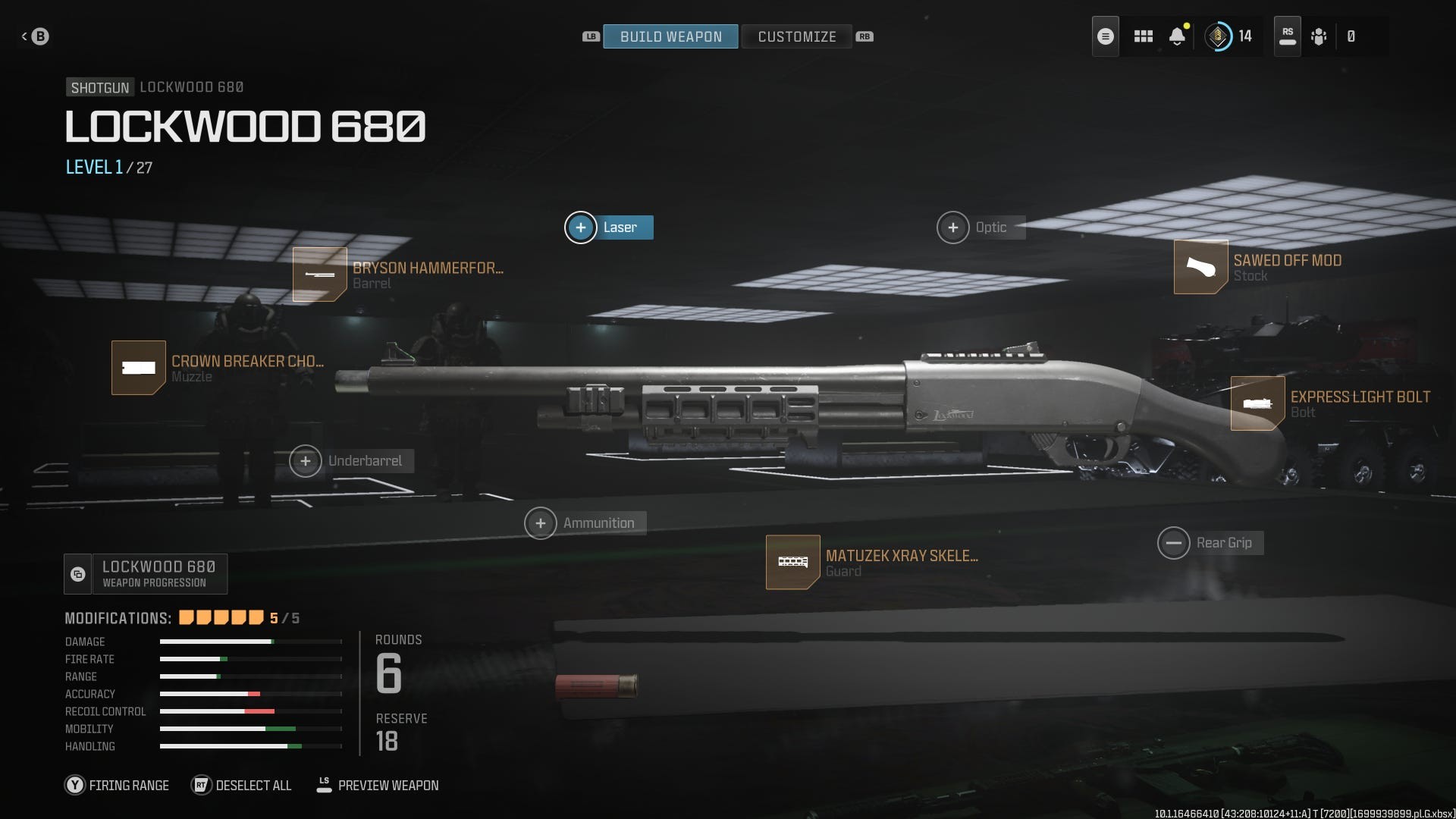 Phụ kiện đề xuất cho loadout Lockwood 680 trong Call of Duty Modern Warfare 3