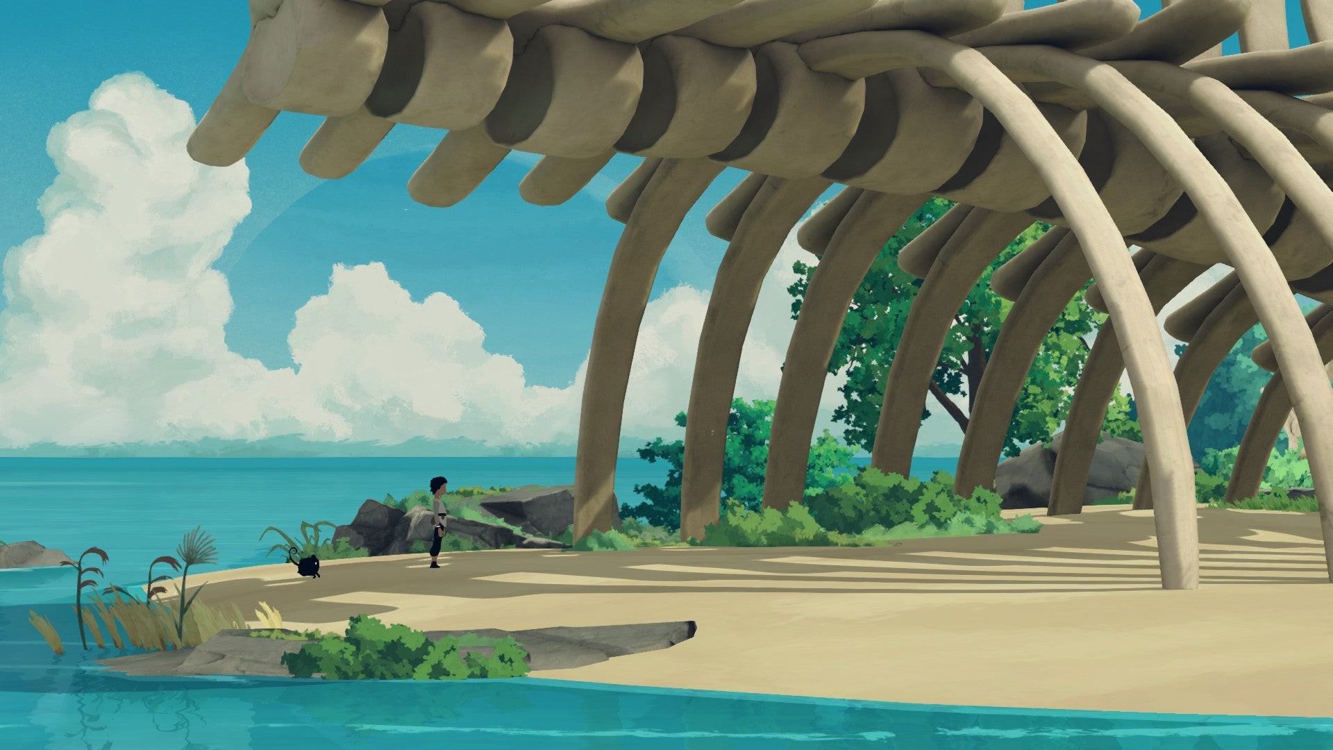 Planet of Lana - khung xương khổng lồ