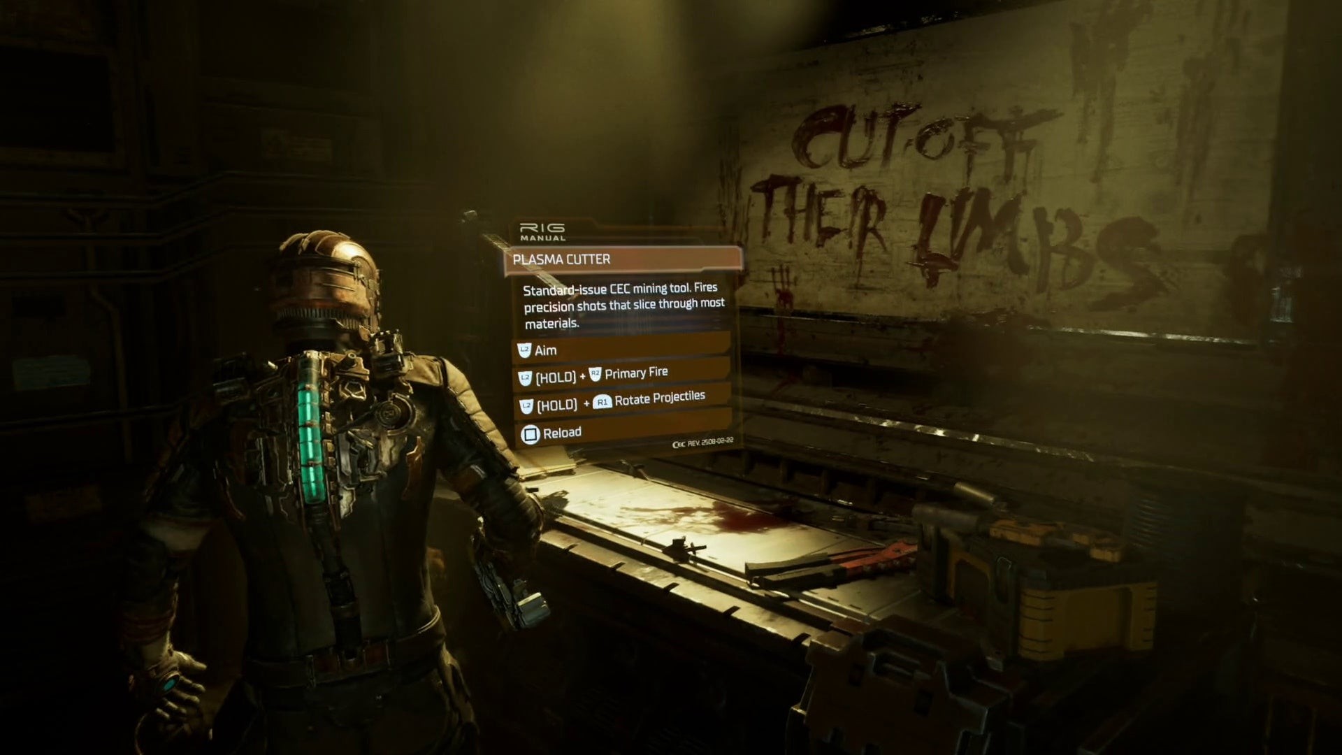 Plasma Cutter trong Dead Space
