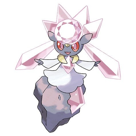 Pokémon huyền thoại Diancie trong Pokémon Go