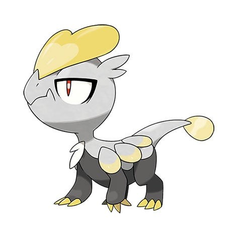 Pokemon Jangmo-o hệ Rồng chuẩn bị tấn công trong Pokemon Go