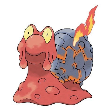 Pokémon Magcargo hệ Lửa Đá và điểm yếu trong PVP Pokémon Go