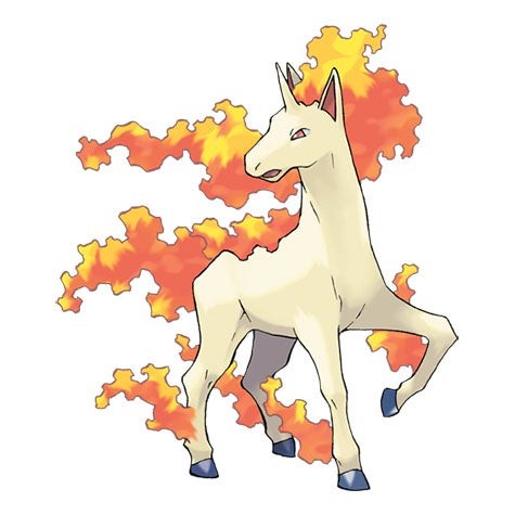 Pokémon Rapidash có thể bắt gặp khi dùng Nhang Thám Hiểm Hàng Ngày