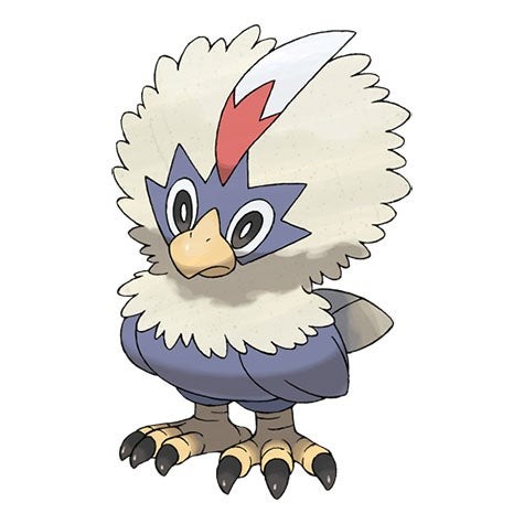 Pokémon Rufflet - Phần thưởng gặp mặt trong Legacy 40 Challenge Bước 1