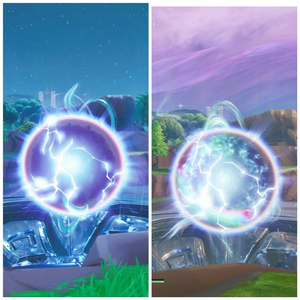 Quả cầu năng lượng bí ẩn tại Loot Lake sau trận chiến Cattus và Doggus