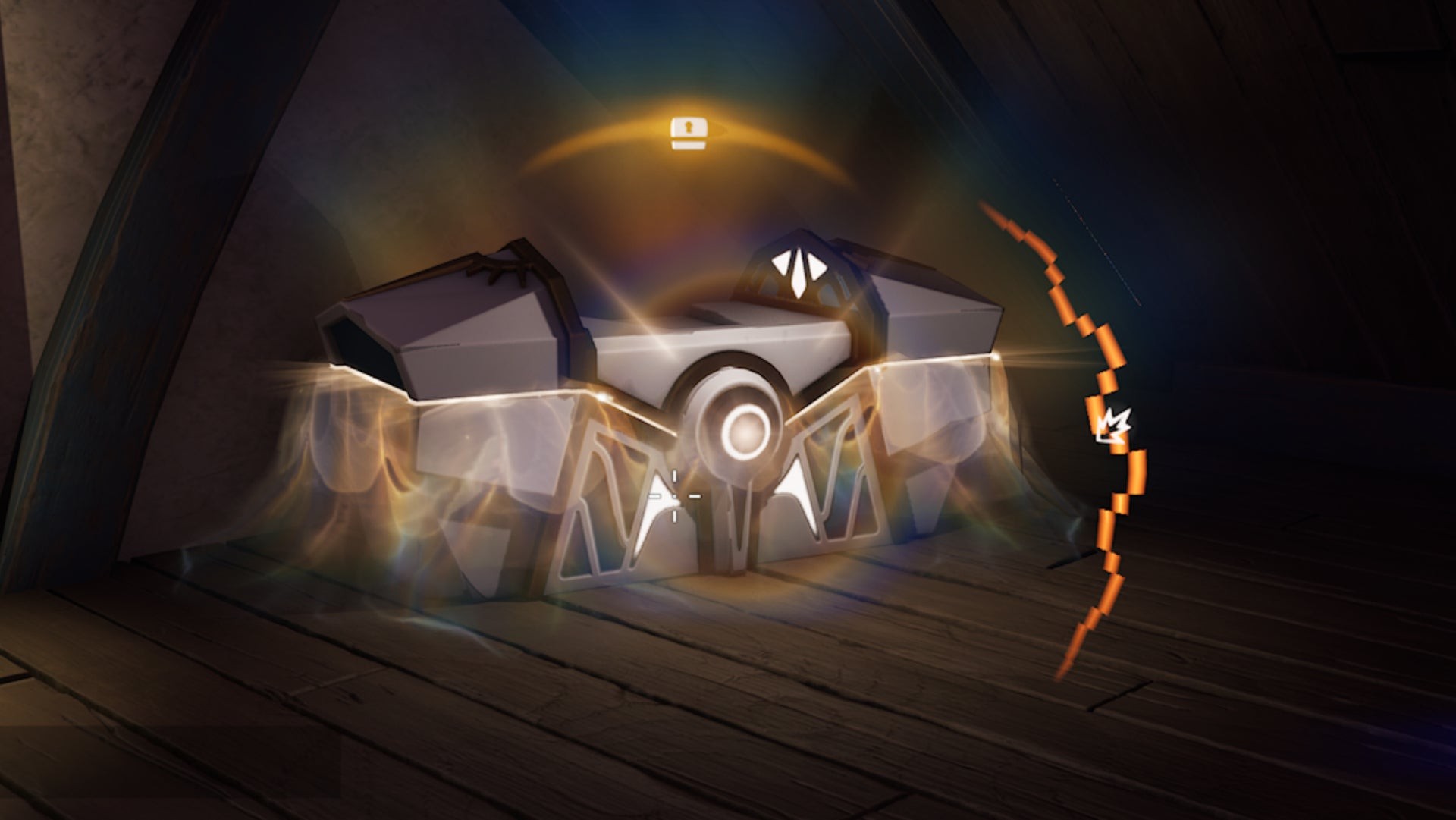 Rương Oathbound Fortnite trong một tòa nhà tại Anvil Square