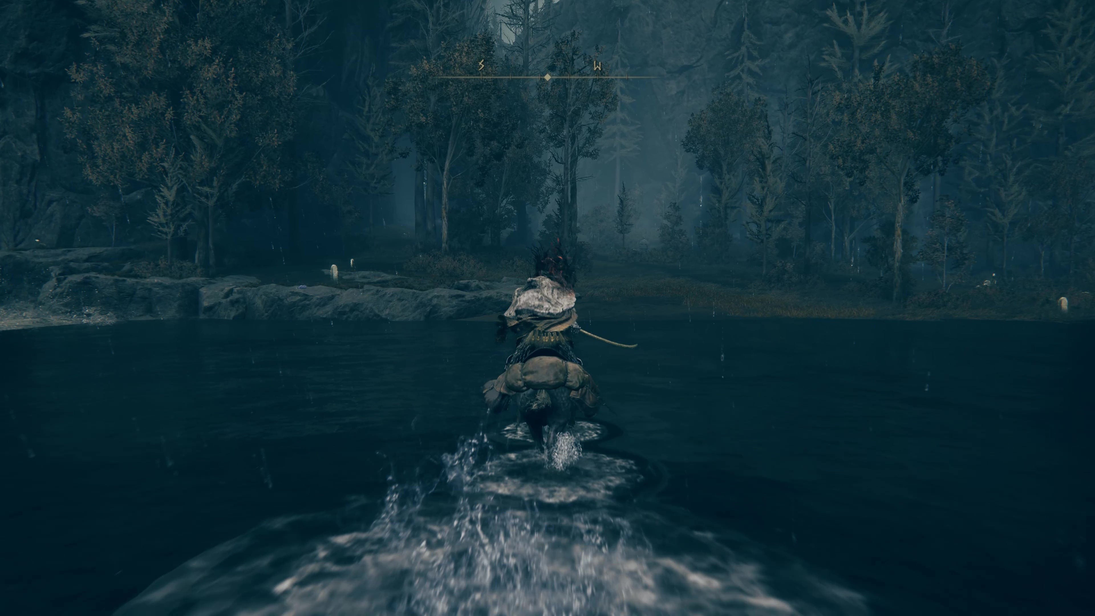 Sau khi vượt qua Furnace Golem, chiến binh Tarnished cưỡi Torrent băng qua sông lần nữa và đi lên con dốc dẫn đến Cerulean Coast trong Elden Ring Shadow of the Erdtree.