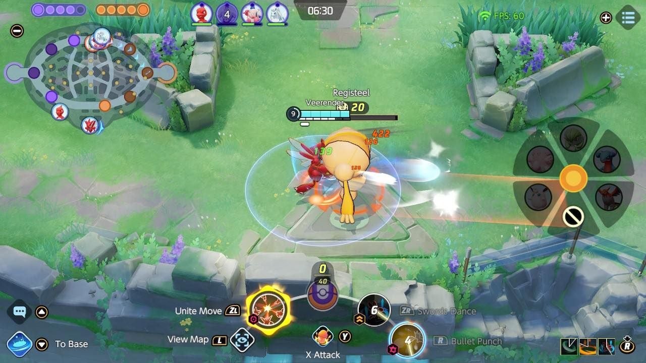 Scizor sử dụng kỹ năng Quick Attack để vượt tường