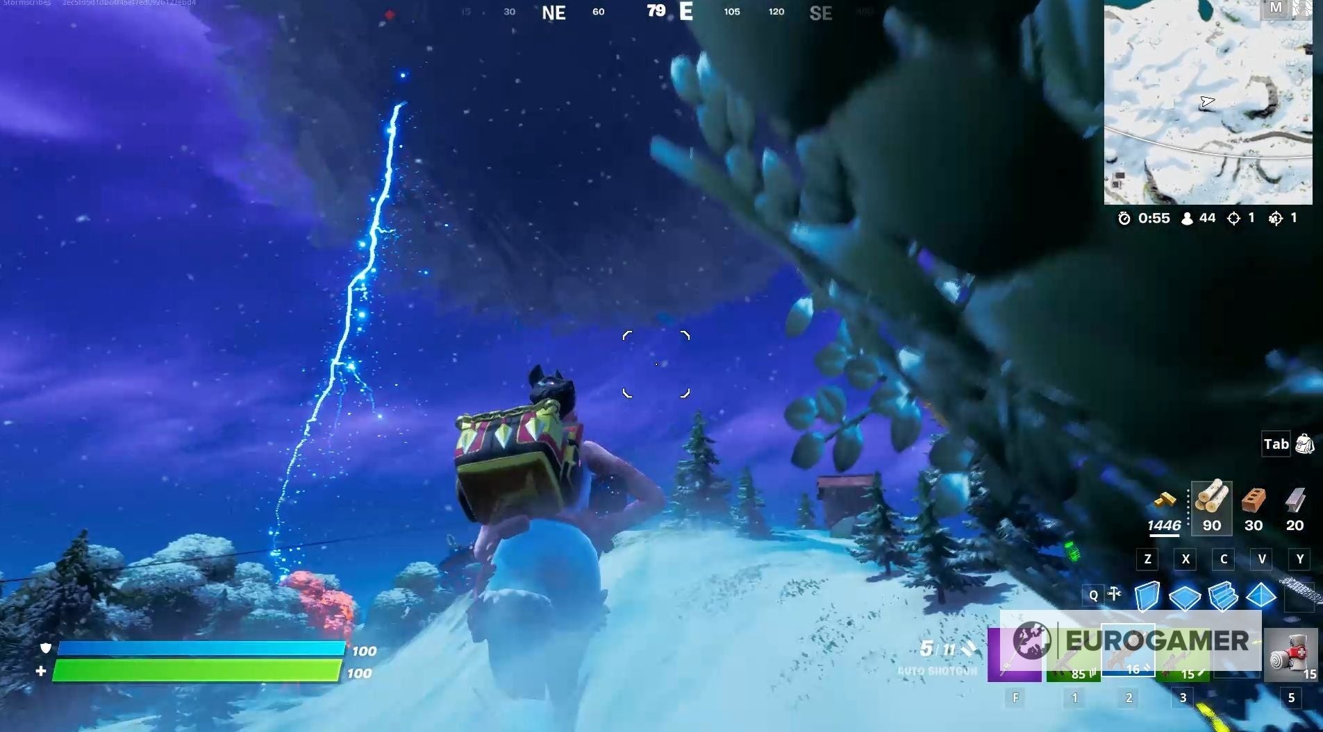 Sét đánh trong Fortnite