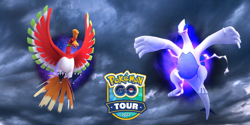 Shadow Ho-Oh và Shadow Lugia trong Pokémon Go Shadow Raids