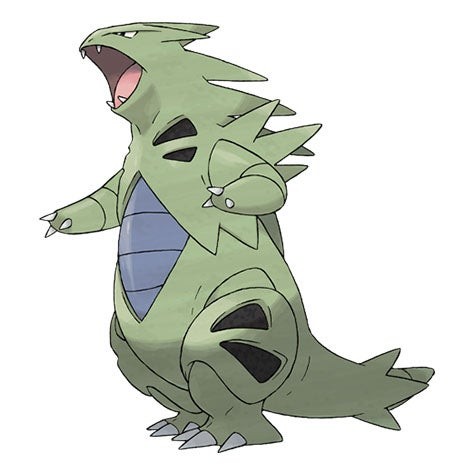 Shadow Tyranitar Pokemon hệ Đá Bóng tối mạnh mẽ