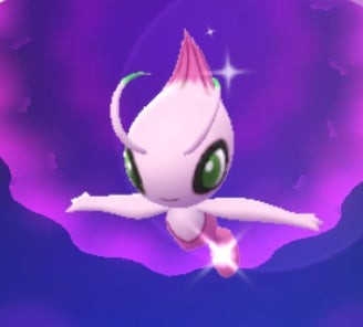 Shiny Celebi màu hồng quý hiếm trong Pokémon Go