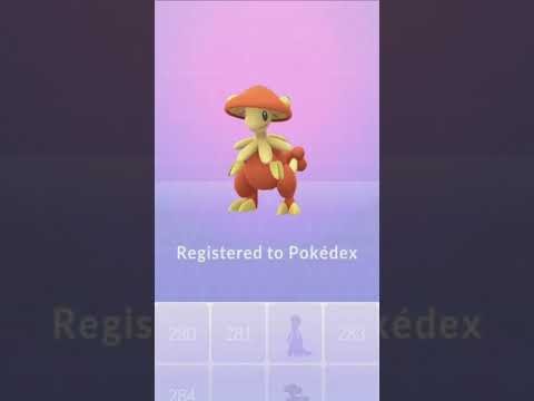 Shiny Shroomish và Breloom