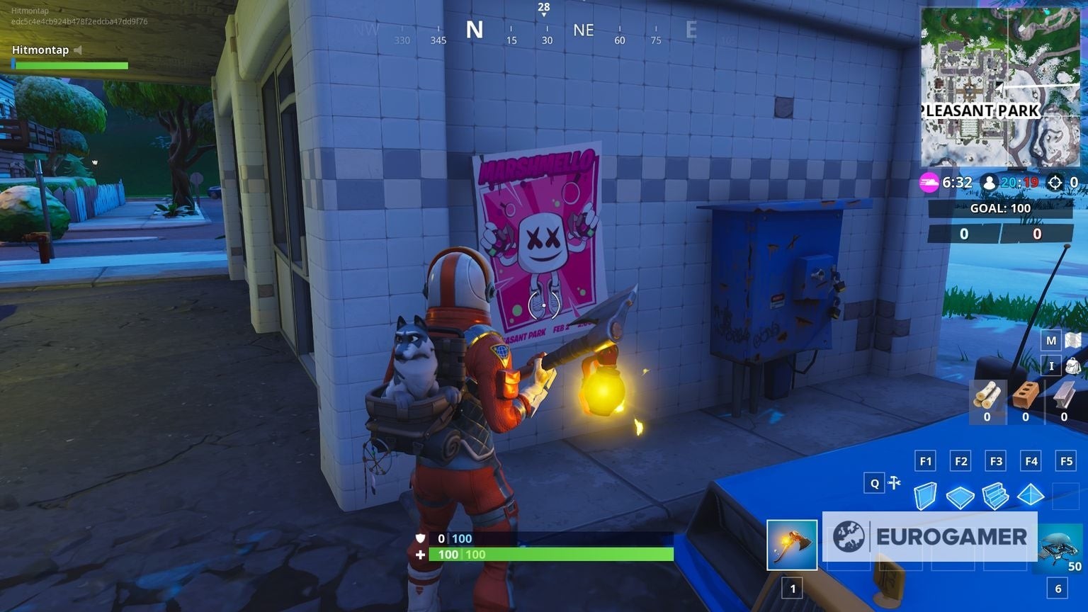 Showtime Poster tại Pleasant Park