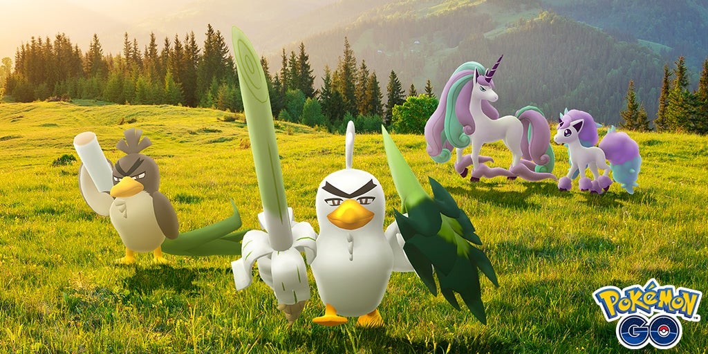 Sirfetch'd - dạng tiến hóa của Galarian Farfetch'd trong Pokémon Go