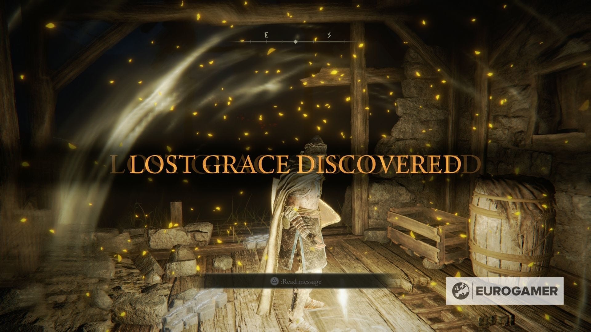 Site of Grace tại Làng Albinauric trong game Elden Ring