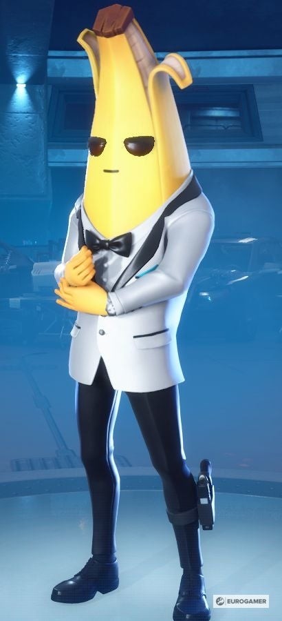 Skin Agent Peely Fortnite Chapter 2 Season 2 biến thể Ghost Shadow