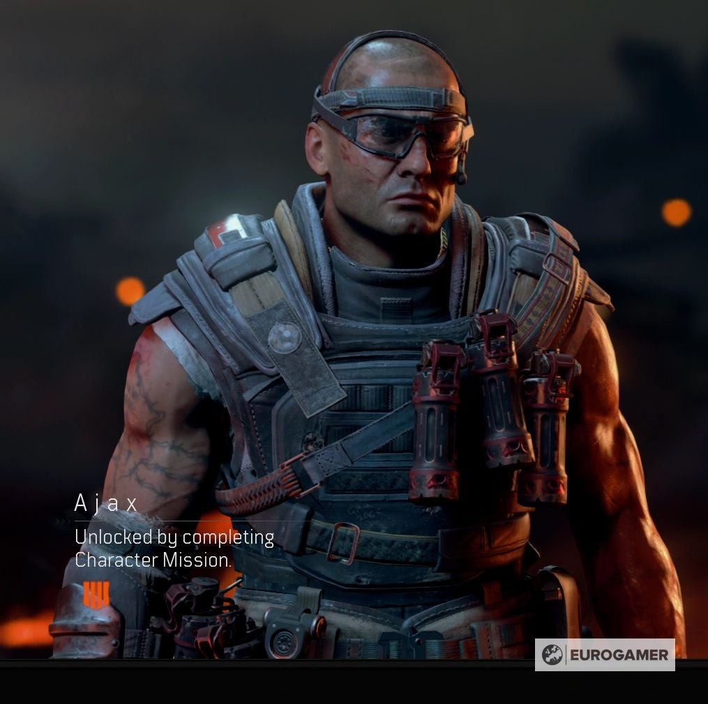 Skin Ajax trong Black Ops 4 Blackout
