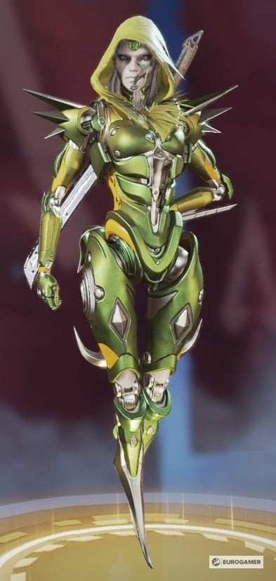Skin Chaotic Emerald Legendary của Ash trong Apex Legends