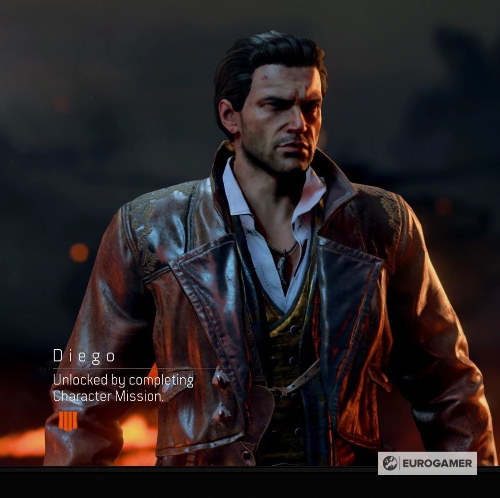 Skin Diego trong Black Ops 4 Blackout