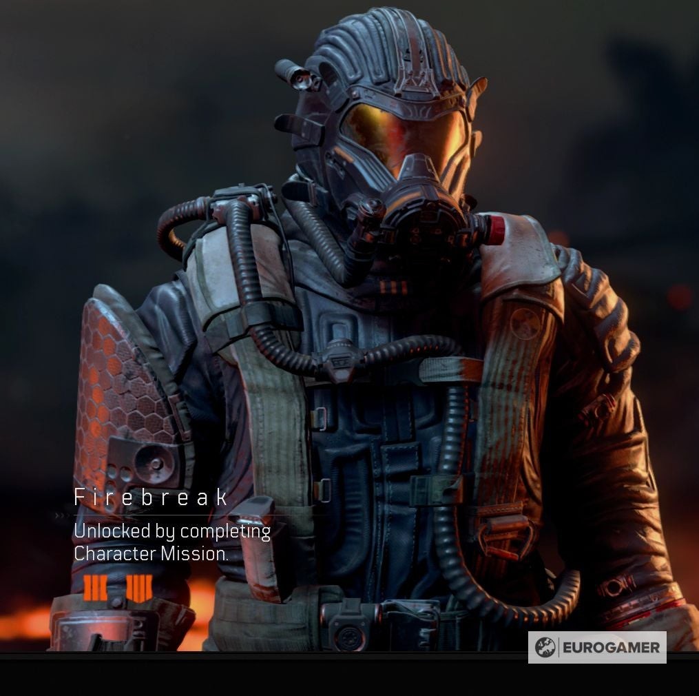 Skin Firebreak trong Black Ops 4 Blackout