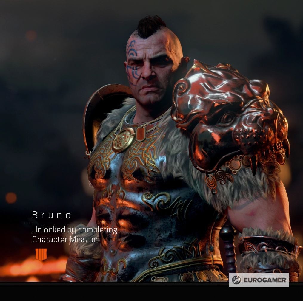 Skin IX Bruno trong Black Ops 4 Blackout