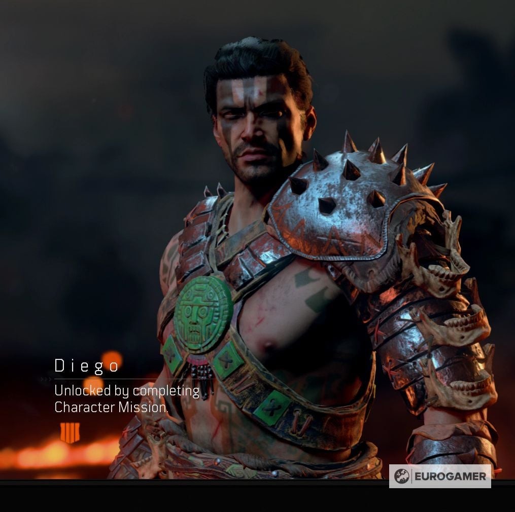 Skin IX Diego trong Black Ops 4 Blackout