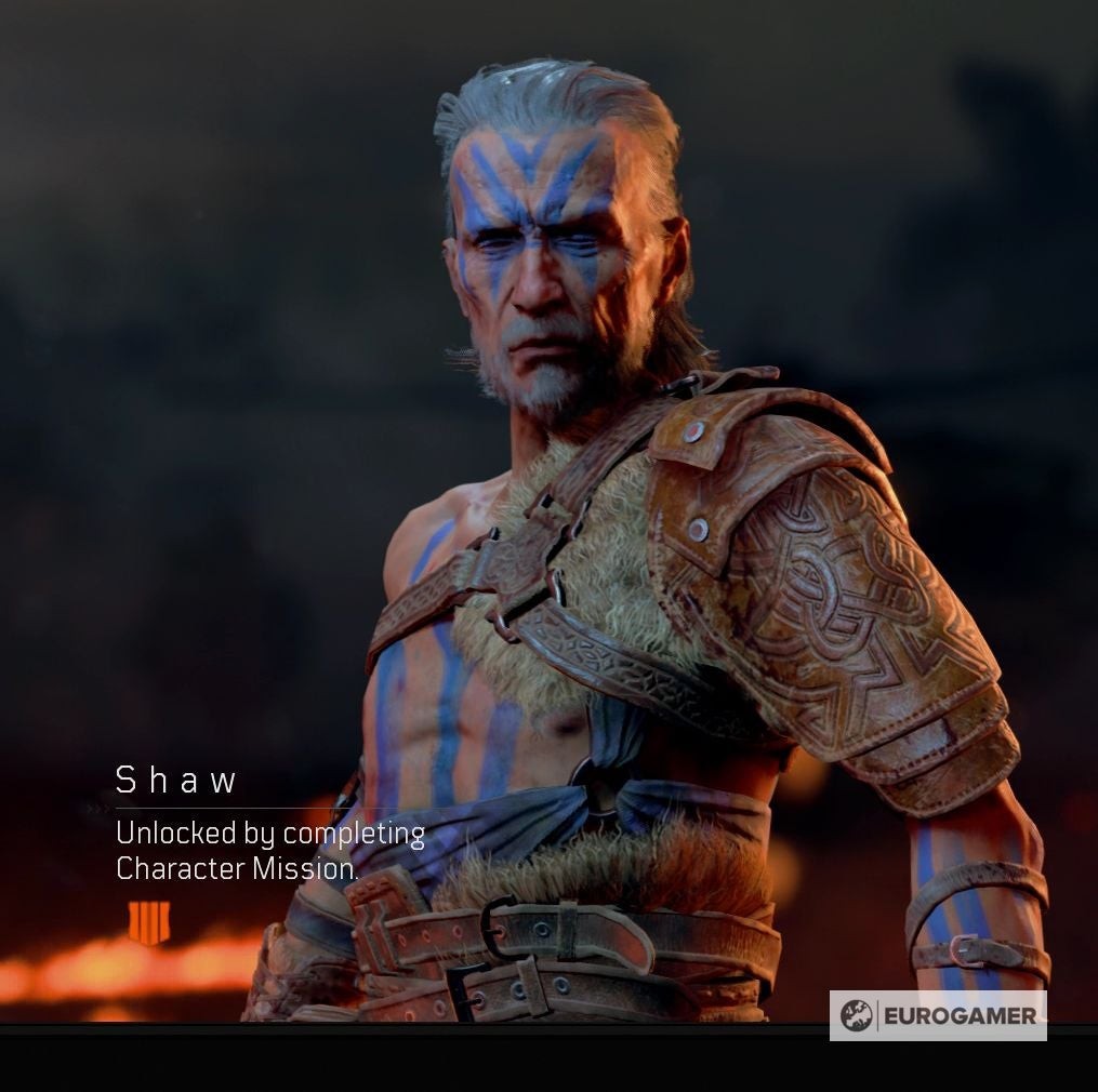 Skin IX Shaw trong Black Ops 4 Blackout