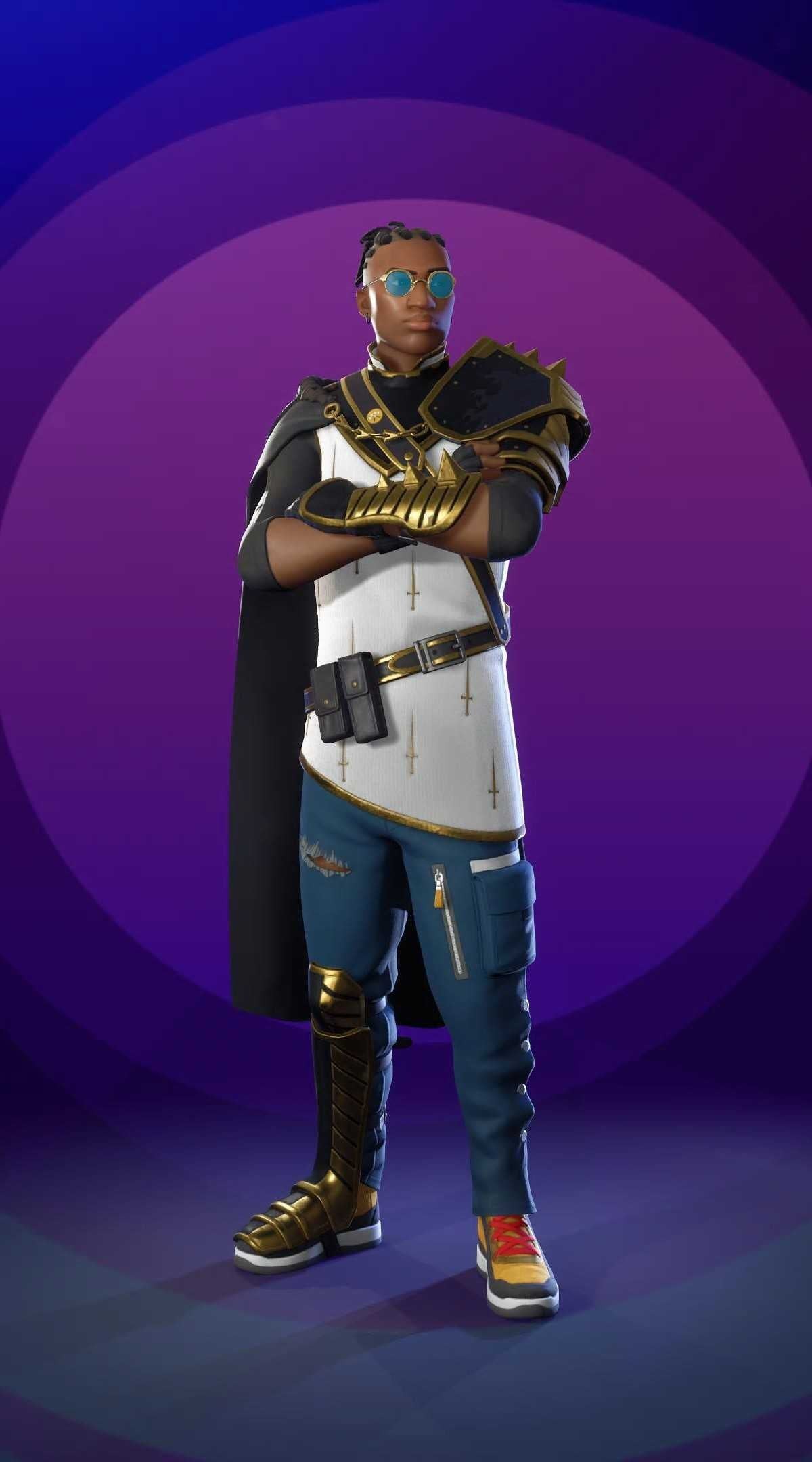 Skin Malik hoàng gia trong Fortnite C3S3 Battle Pass