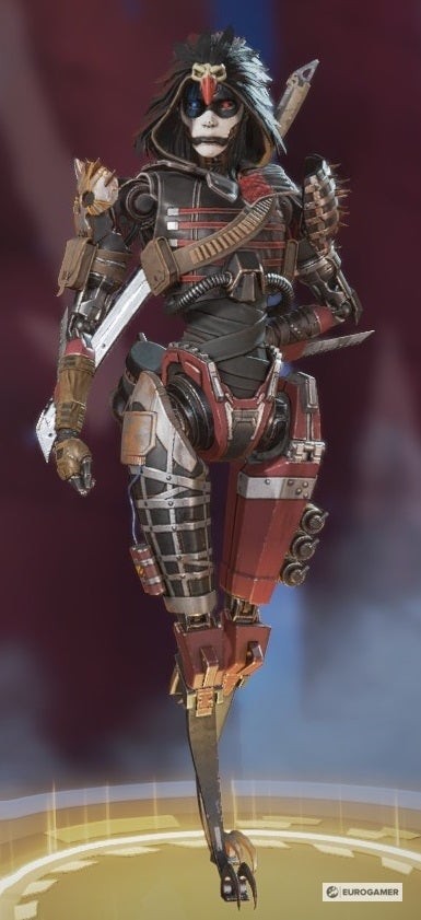 Skin Mercenary Mystique Legendary của Ash trong Apex Legends