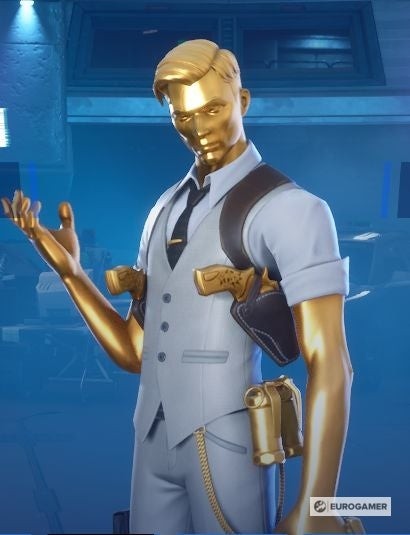 Skin Midas biến thể Shadow Fortnite vest đen