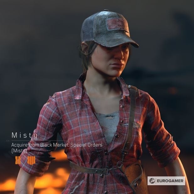 Skin Misty trong Black Ops 4 Blackout