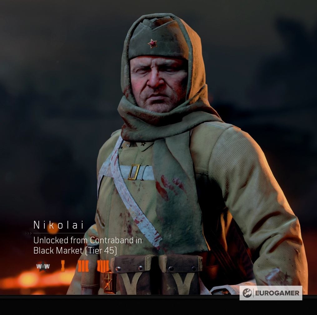 Skin Nikolai Primis trong Black Ops 4 Blackout
