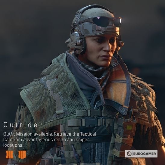 Skin Outrider trong Black Ops 4 Blackout