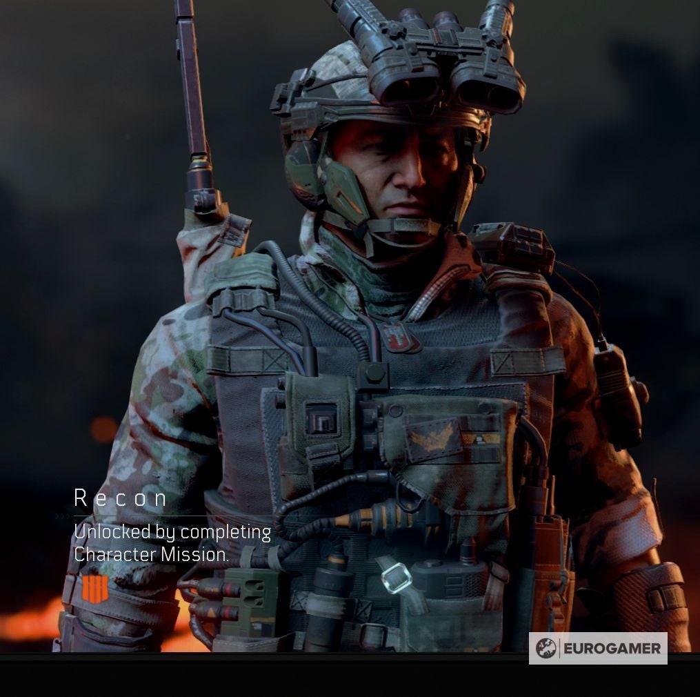 Skin Recon trong Black Ops 4 Blackout