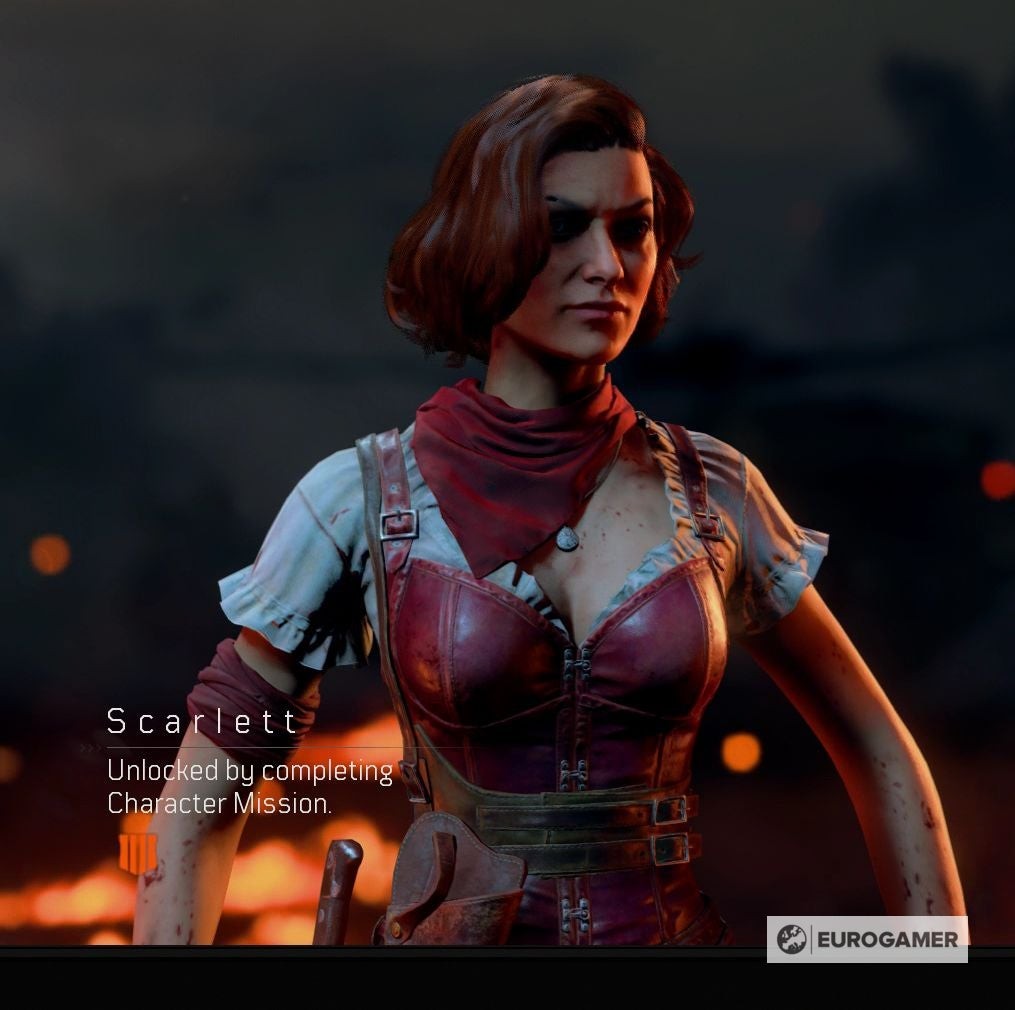 Skin Scarlett trong Black Ops 4 Blackout