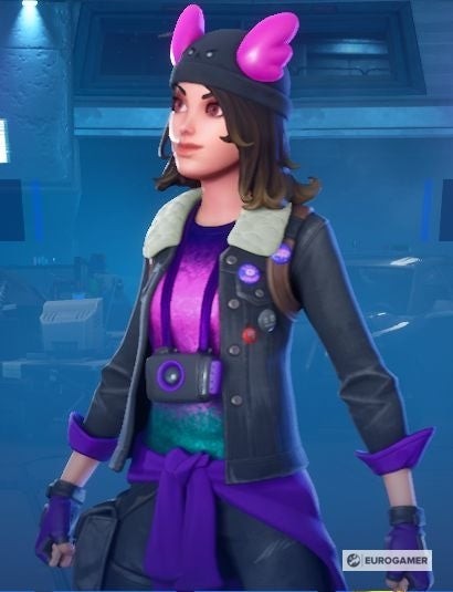 Skin Skye biến thể Shadow Fortnite tối màu