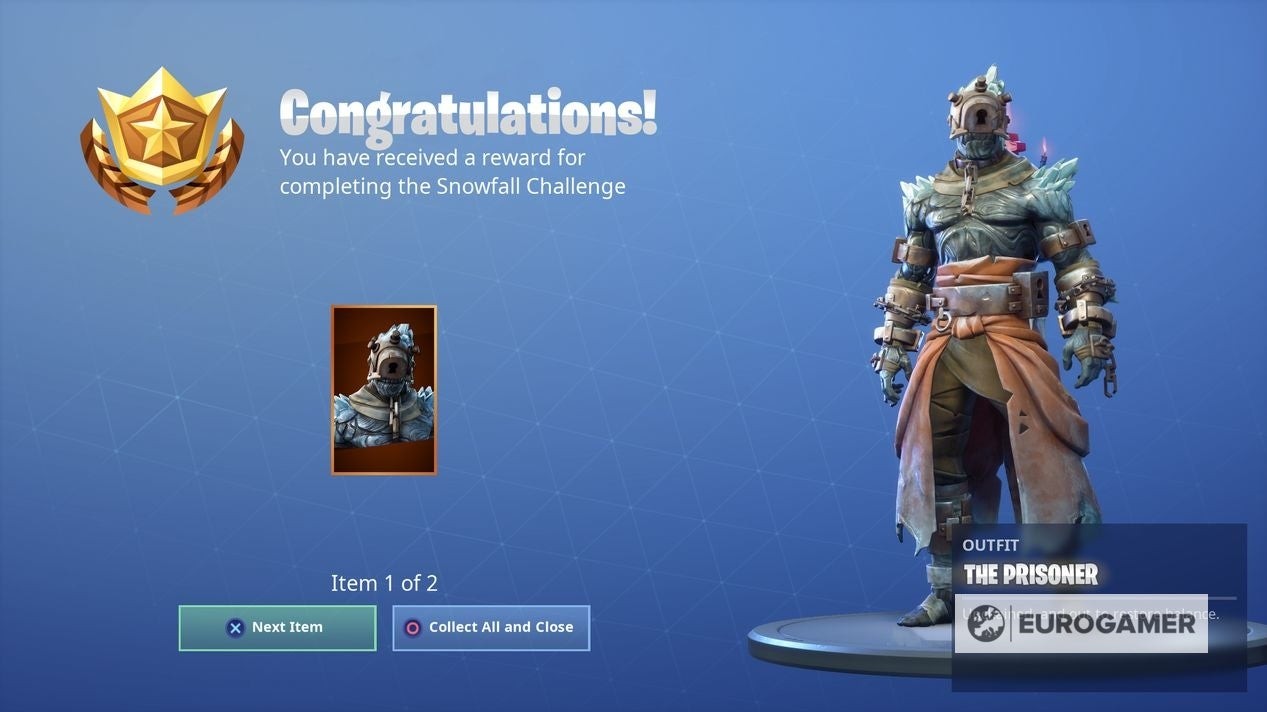 Skin The Prisoner giai đoạn đầu tiên trong Fortnite Season 7