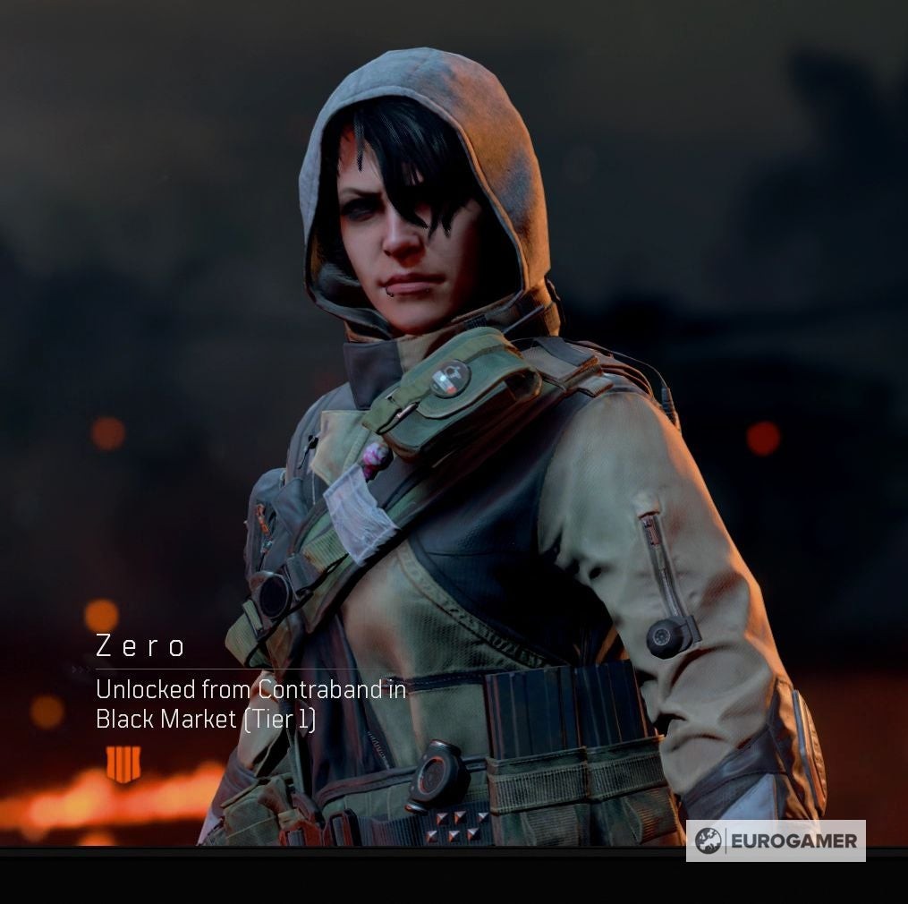 Skin Zero trong Black Ops 4 Blackout