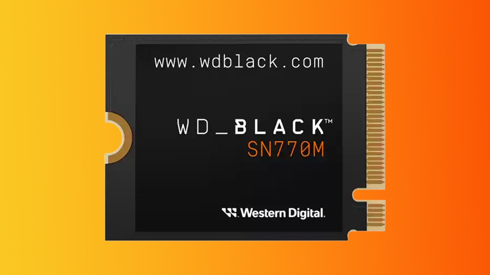 SSD WD Black SN770M 2TB hiệu năng cao cho Steam Deck và ROG Ally