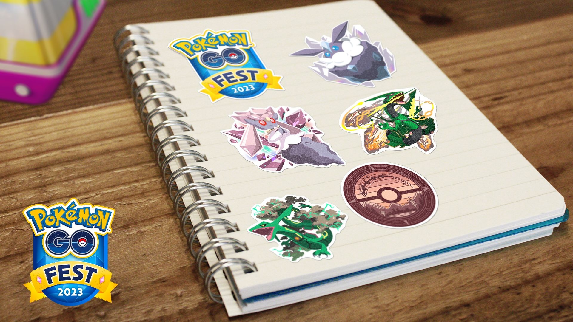 Stickers trong Pokémon Go Fest 2023