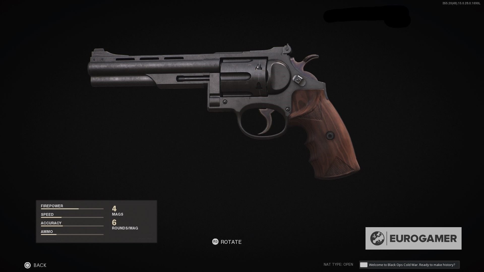 Súng lục Magnum trong Black Ops Cold War, gây sát thương lớn trong từng phát bắn