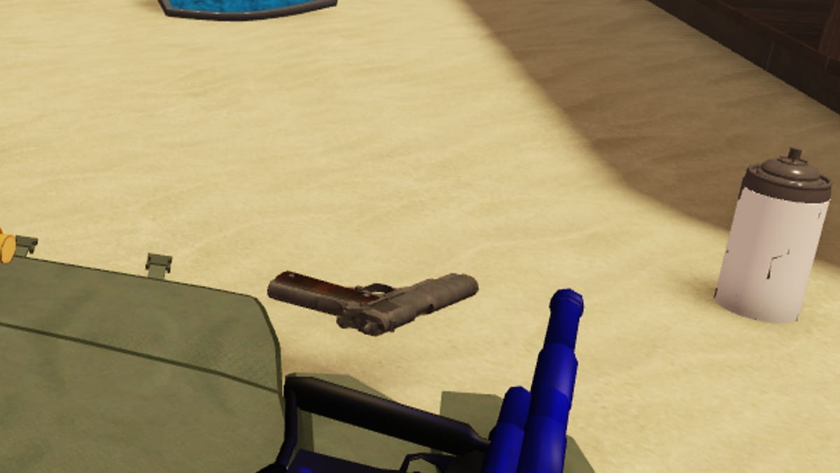 Súng lục Pistol trong A Dusty Trip