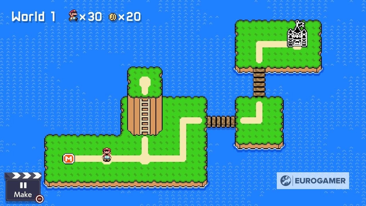 Tạo Super World trong Super Mario Maker 2