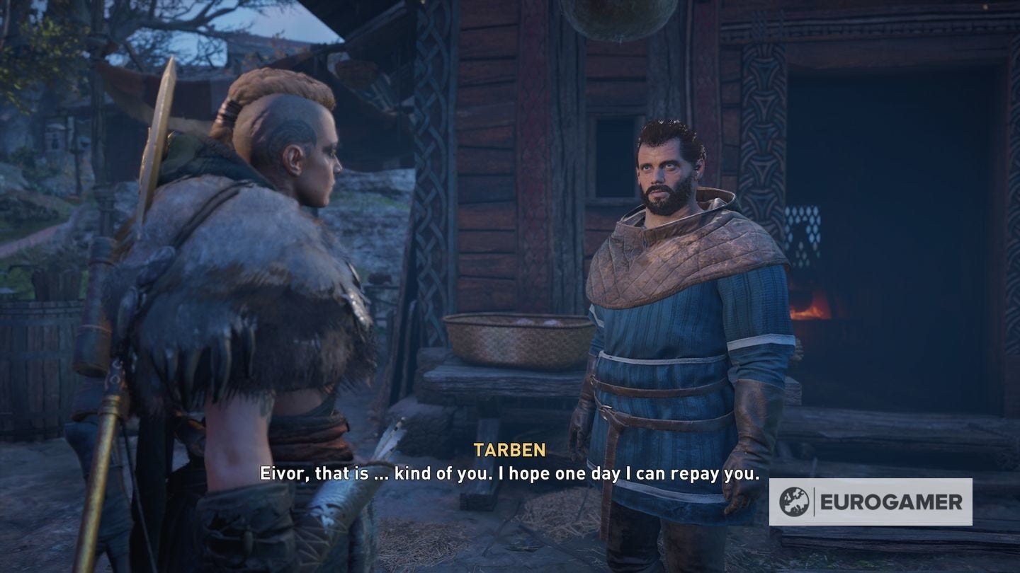 Tarben và Eivor đi câu cá, khoảnh khắc dẫn đến thổ lộ tình cảm