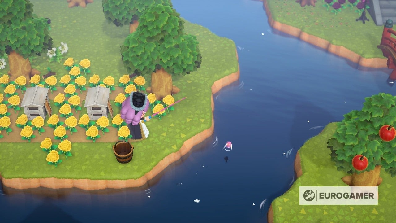 Thay đổi địa hình sông trong Animal Crossing: New Horizons