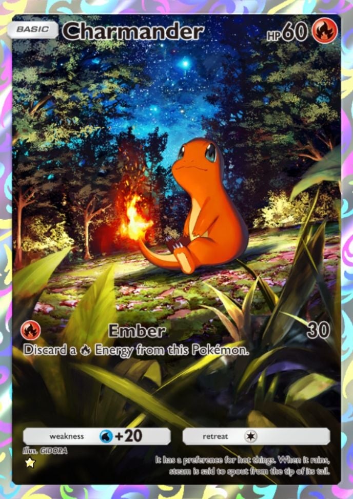Thẻ bài Alakazam Full Art One Gold Star từ gói Charizard Genetic Apex