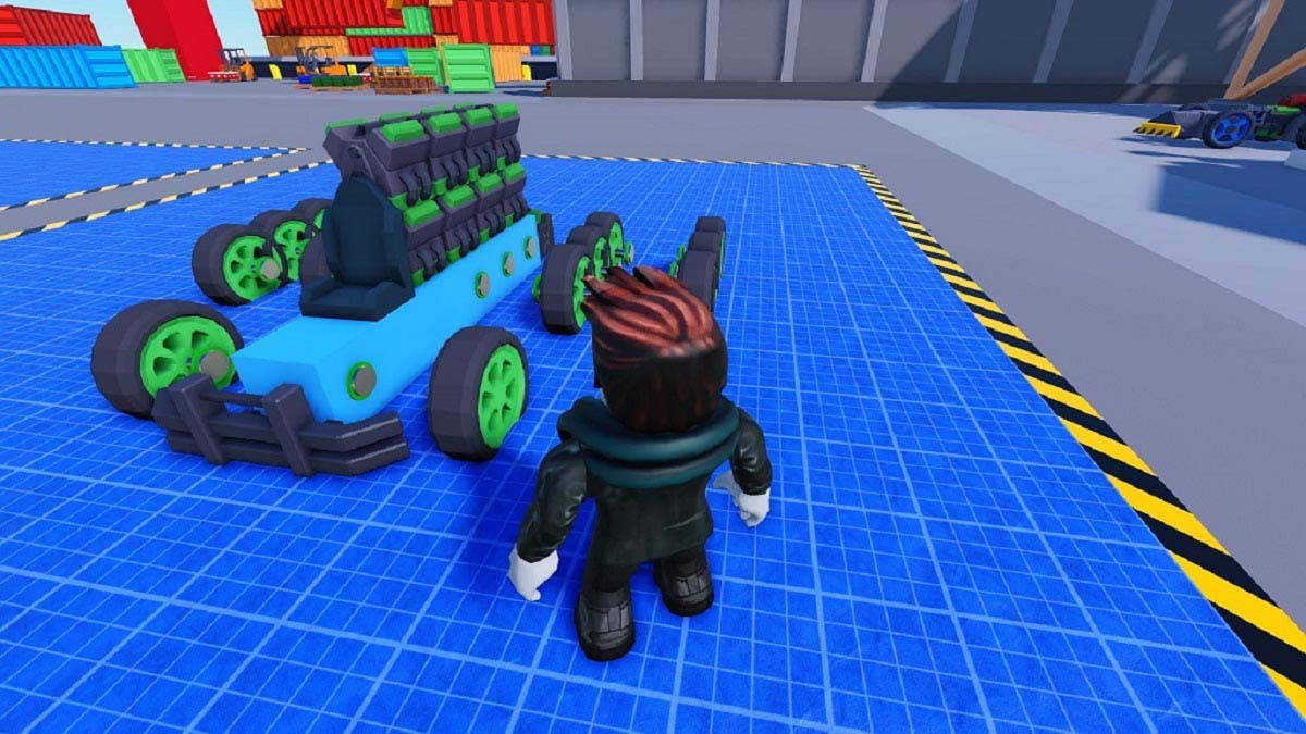 Thiết kế xe đạn (xe nông) trong Build a Car to Kill Zombies / Roblox